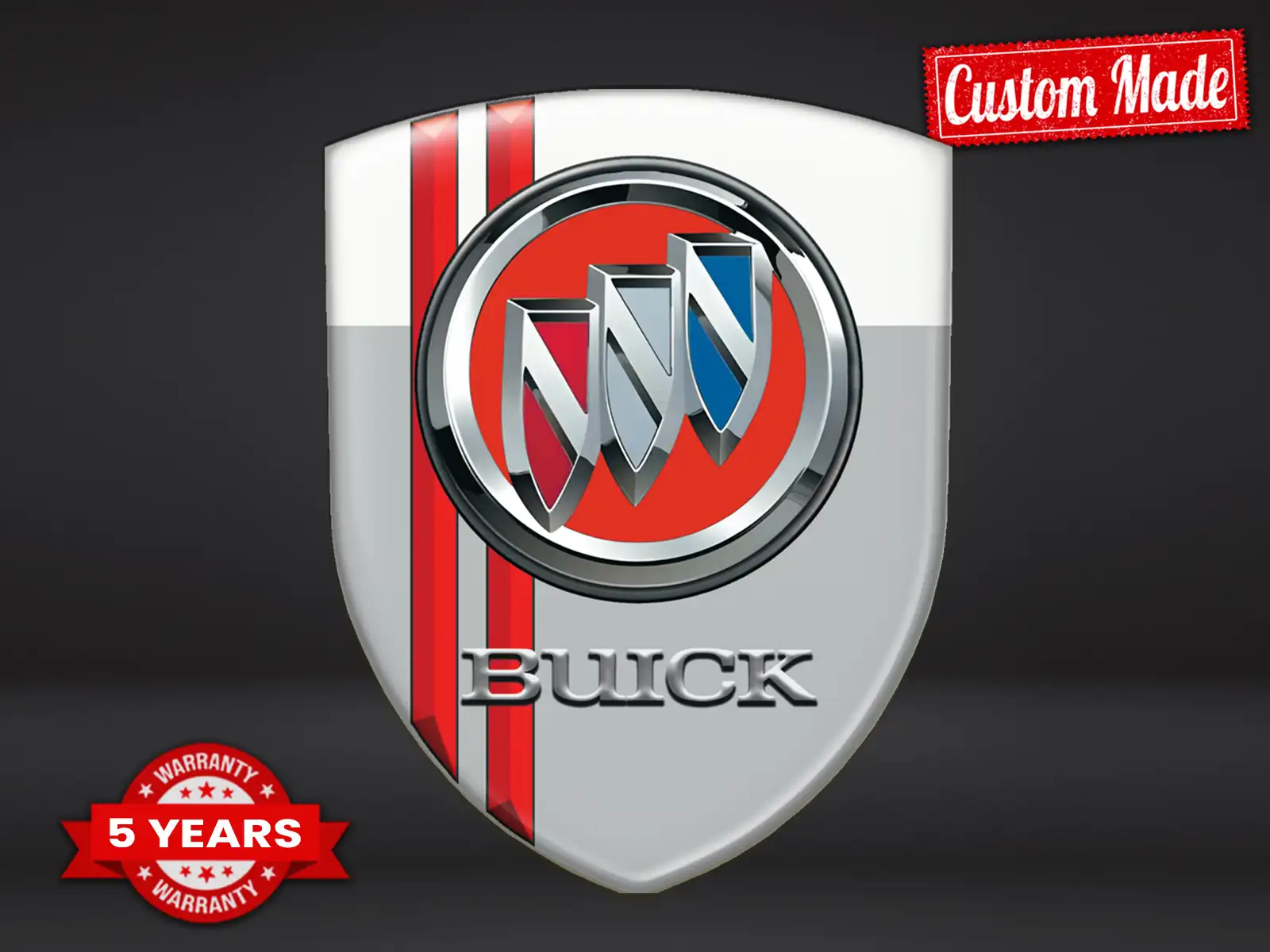 Buick Badges Voiture Perso Max Durable Design Stylé